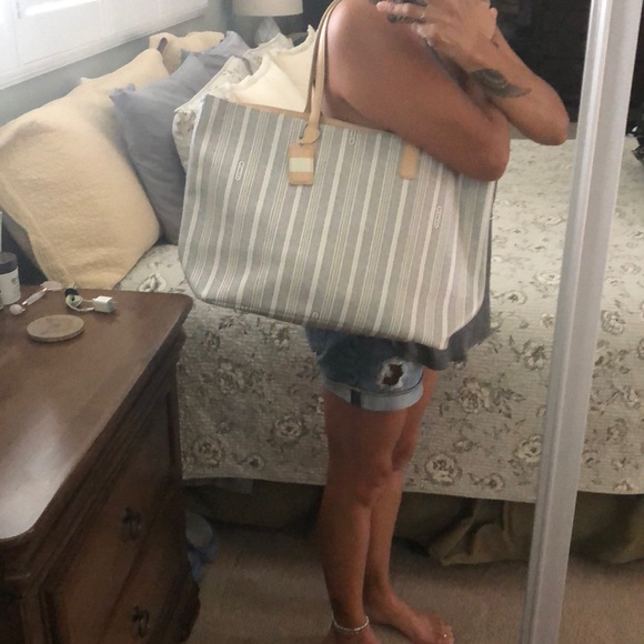 Coach coated cotton tote. - Picture 7 of 7